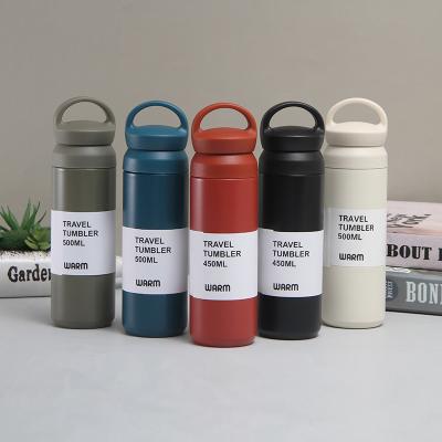 China Custom Sustainable Water Bottle Double Wall Insulated Stainless Steel Metal Vacuum Flask Thermo Thermal Thermoses for sale