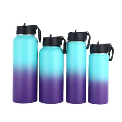 China 18oz 20oz 22oz 30oz 32oz 40oz 48oz 64oz Stainless Steel PORTABLE Custom Tumbler Water Bottle Double Wall Vacuum Flask for sale