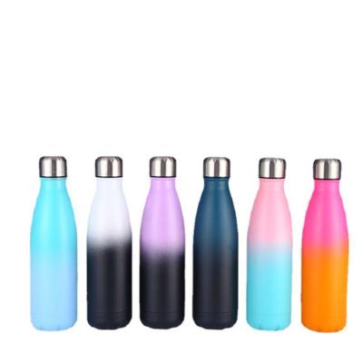 China 400ml 500ml 600ml 700ml 2000ml Double Wall Viable Vacuum Flask Insulated Water Bottle Stainless Steel Water Bottles With Customer Logo for sale