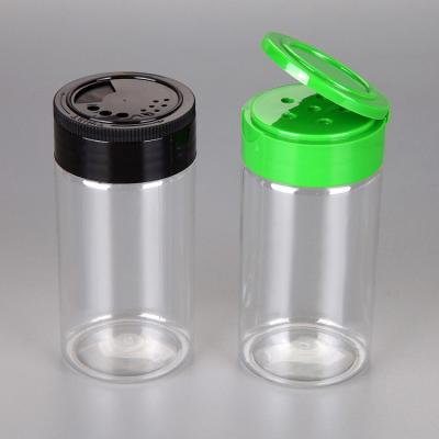 China F-125A Plastic Spice Jar 125ml PET Seasoning Bottle Dia46*H94mm Kitchen PP à venda