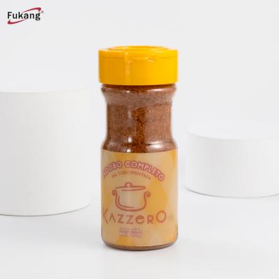 China 15g Plastic PET Spice Bottles For Salt Pepper Seasoning 100Ml  Sustainable Dia45mm*H111mm for sale