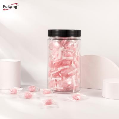 Китай Recycling Food Storage Jar With Aluminum Lids Round Clear Plastic Food Grade PET продается