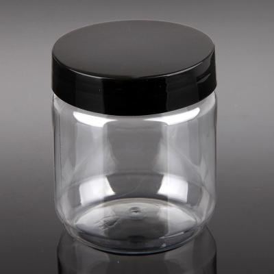 중국 300ml Plastic Food Storage Jar For Cookie F-300B Blowing Mold Cylinder PET 판매용