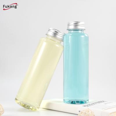 China Eco Friendly Juice Plastic Bottle Bottle Reusable Clear For Drinking Beverage 350ml Te koop