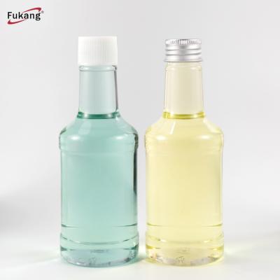 Cina China Manufacturer Plastic Water 100ml 200ml Bottles With Custom Logo Empty Pet plastic Plastic Juicing Bottles With Good Price in vendita