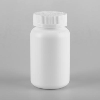 中国 150ml Round Shape Plastic Medicine Containers Pill Tablet Packing With Screw Cap 販売のため