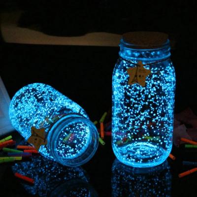 China New DIY Luminous Bottles DIY Glowing Transparent Gift Stars Fluorescent Bottles for sale