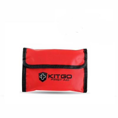 China Good Quality Red Outdoor Camping Home Survival Kit Bag With Supplies For First Aid First Aid Basic Kit for sale