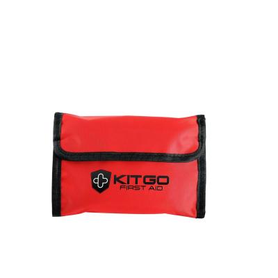 China Hot Selling Mini Medical Emergency Waterproof Trauma Pocket Portable First Aid Kit Mini Bag Home for sale