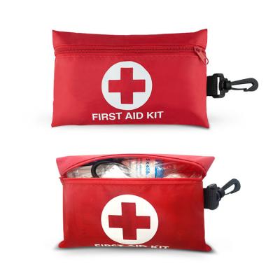 China Reusable Outdoor Portable Medical First Aid Kit Driving Traveling Home Using Red First Aid Kit Bag for sale