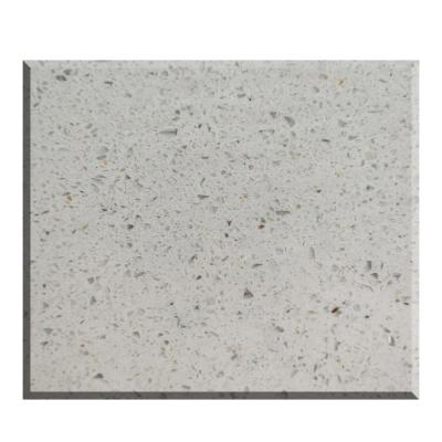 China Easy To Install And Maintain Popular Silver White Artificial Quartz Stone for sale