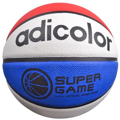 China Indoor Outdoor Gym Custom Logo Official Size Wear Resistant Custom Rubber Basketball for sale