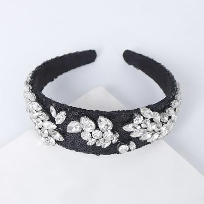 China Fashion China Wholesale Fashion Show Headband Baroque Beads Headbands for sale