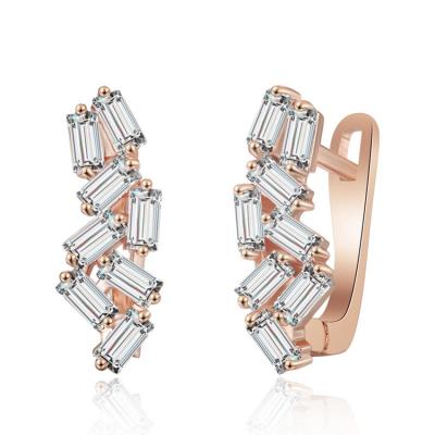 China Fashion Crystal Earrings Unique Fashion Jewelry Party Women Love Wholesale for sale