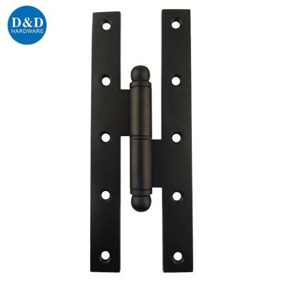 China Modern 304 Stainless Steel H Style Black Door Hinge For Wooden Door for sale