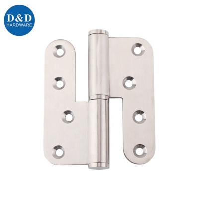 China Good Quality SUS 304 Stainless Steel Round Corner Modern Bathroom Toilet Wooden Door Remove Hinge for sale