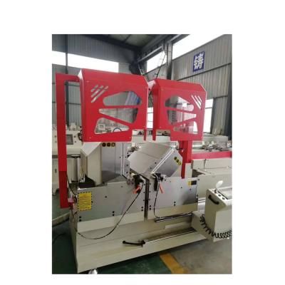 China Building Material Shops ZNW-CNC-450*3700 Double Head Miter Cutting Saw For Aluminum And PVC Profiles / Aluminum Cutting Saw for sale