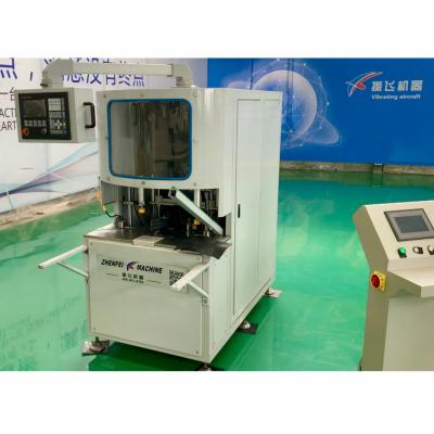 China Building Material Shops UPVC PVC Window Corner Cleaning Door Making Machine for sale