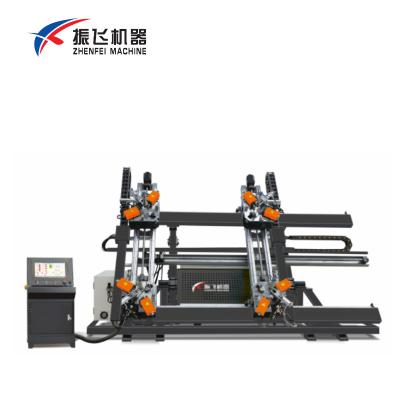 China Building Material Shops Four CNC Welding Machine UPVC Corner Vertical Window Making Machine for sale