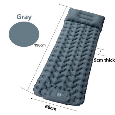 China Bafan Waterproof Lightweight Durable Brand OEM Outdoor Self Inflating Sleep Protection Air Mattress Portable Inflatable Camping Mat Air Bed for sale