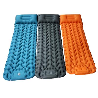 China Bafan Brand Durable Lightweight Waterproof Inflating Mat Insulated Inflatable Ultralight Sleeping Pad Camping Sleep Pad TPU for sale