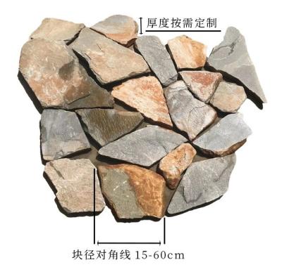 China Garden Stepping Slab Modern Stone Paver for sale