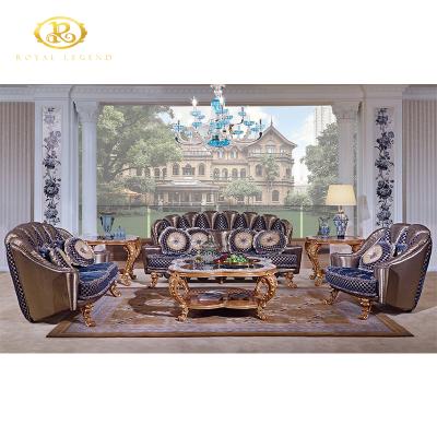 China (Other) luxury classic French-Italian European antique style adjustable carved frame rubber solid wood artistic sofa set for sale