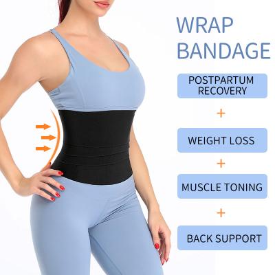 China Breathable Sets Neoprene Sports Sweat Waist Slimming Trimmer Belt Waist Trainer Belt For Women for sale