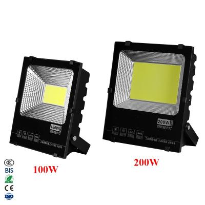 China Sports Stadiums 2022 Hot Sale 50w 100w 150w Rohs Die Cast Ip66 Aluminum Glass Cob Focos 200w Waterproof Led Flood Lighting for sale