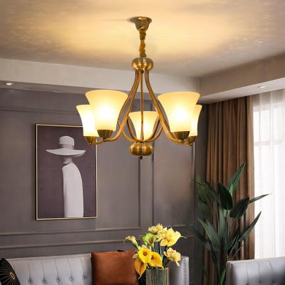 China LANGYAN Vintage Style Design Dining Room Modern Luxury Home Living Decorative Hotel Chandeliers Pendant Lights for sale