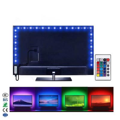 China LANDSCAPE 2m 3m 5m 5v RGB TV Led Strip Flex Led Strips Digital Led Led Back Light TV Strip Light 5m for sale