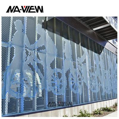 China El patio PVDF anodizó la cerca decorativa Panels del metal en venta