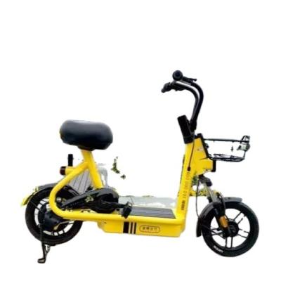 China Steel Durable Using Cheap Price Motorcycle Ebike Electric Road Motorcycle 11 Ah With Two Seats for sale