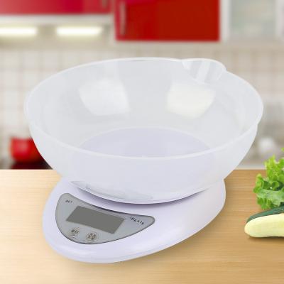 China Durable Plastic Mini Digital Household Kitchen Kitchen Scale Electronic Weigh Scale for sale