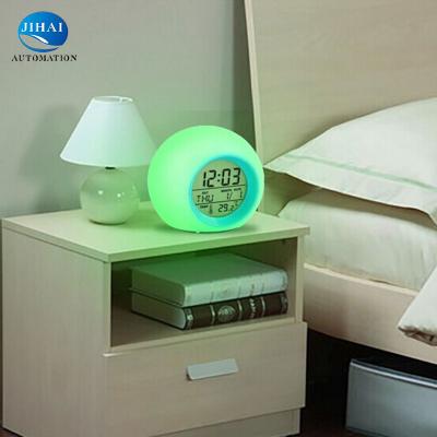 China Multifunctional Calendars LED Wake Up Night Light Digital Time Alarm Clock With Temperature for sale