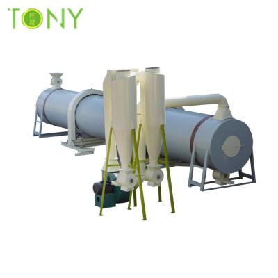 China Low Energy Consumption Hot Sale Industrial Drying Equipment Energy Saving Rotary Drum Dryer for sale