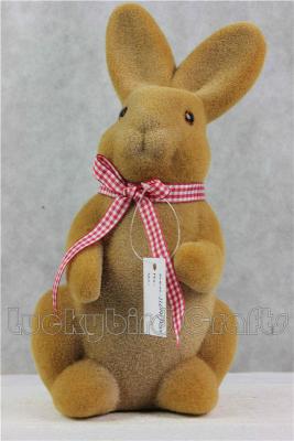 China Europe& America Easter rabbit/new handmade ornament/artificial assembled rabbit decoration/various sizes colorful/wholesale rabbit decoration for sale