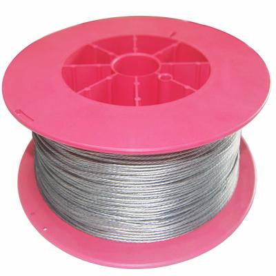 China Professional Manufacture Easily Assembled China High Quality 1.6mm 1000meter Stranded Aluminum Electrical Fence Wire for sale