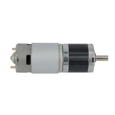 China Drip Proof OD 42mm 10Nm to High Torque 12v 24v Planetary Gearbox DC Geared Motor for sale