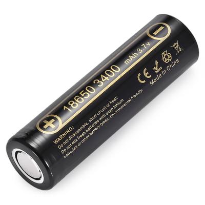 China Original LiitoKala Lii-34A 100% New NCR18650B 3.7v 3400mah 18650 lithium rechargeable battery for flashlight batteries for sale