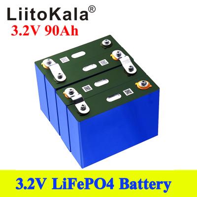 China Electric car Liitokala 3.2v 90ah lifepo4 battery can form 90000mah lithium iron battery 12v can do boat batteries, car batteriy for sale