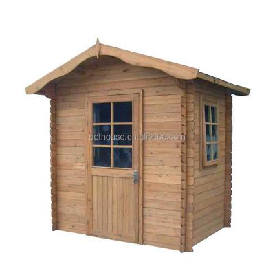 China Easily Assembled Custom Log Cabin Backyard for sale