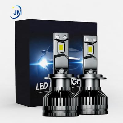 China JM Factory High Power 6000K Car Led Headlights 9005 9006 H4 H7 H11 55W 20000lm Auto Parts Led Headlights EL Room for sale