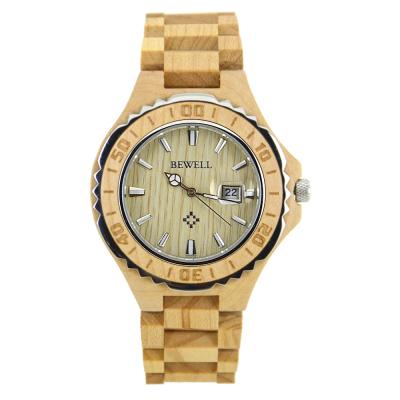 China Lady Wrist Calendar New Arrival Natural Wood Tops Eco-friendly Handcrafted Watches Women for sale