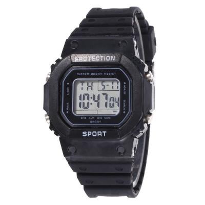 China Alarm Fashion Brand Man Digital Watch Function Sports Water Resistant Chronograph Woman Fitness Watch for sale