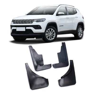 China Car Mud Flaps RStype Car Mud Flaps Fender Mud Flaps For Jeep Compass 2011-2016 Soft Rubber Material Nondestructive Installation for sale