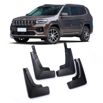 China Car Protector RStype Car Mud Flaps Fender Mud Flaps For Jeep Grand Commander 2018.1-2022 Soft Rubber Material Nondestructive Installation for sale