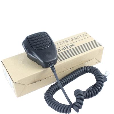 China HM-118N Handheld Microphone Wired Car Radio Microphone Able for 2100H 2200H IC7000 for sale