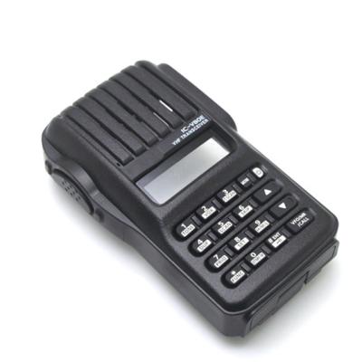 China Wholesale Replacement Black Walkie Talkie Front Housing Cover For Icom IC-V80E Two Way Radio With Keypad Button V-80E for sale