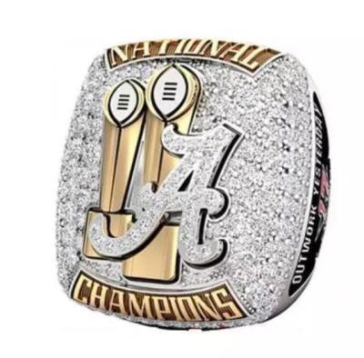 China Other Alabama Super Bowl Diamond Plating 2021 University Can Be Customized Championship Ring for sale